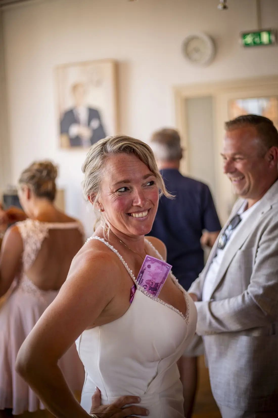Emotioneel moment tijdens de ceremonie