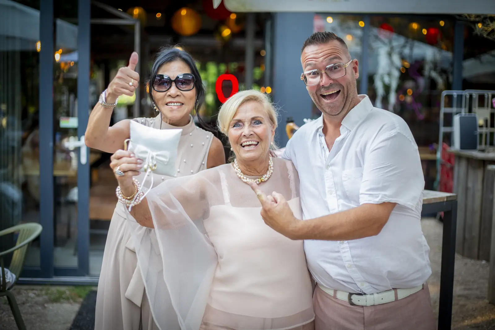 Bruiloftsfeest tot in de late avond